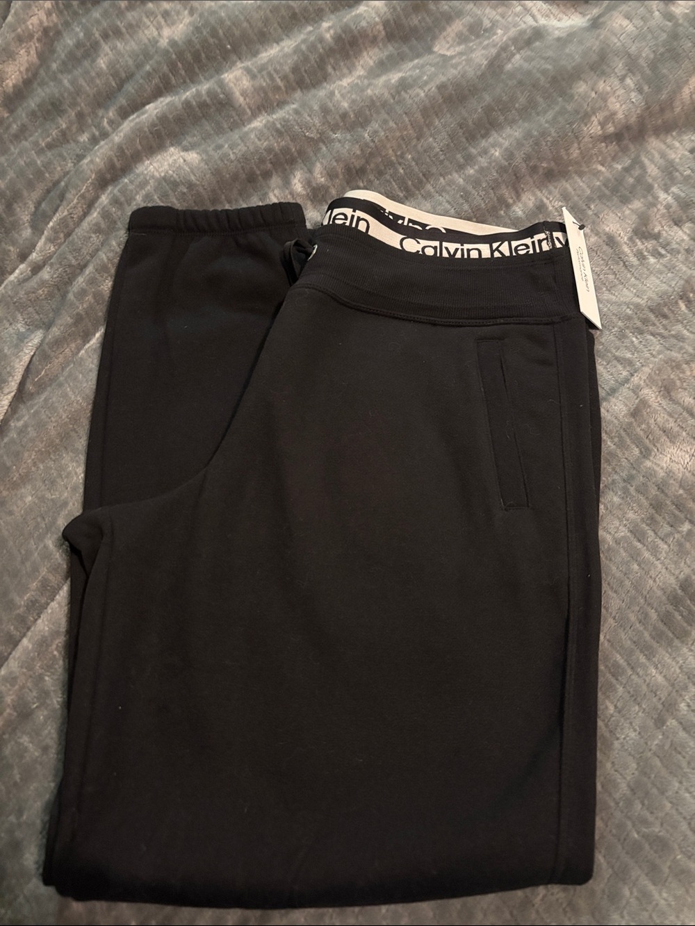 Calvin Klein Logo Waistband Jogger Sweatpants